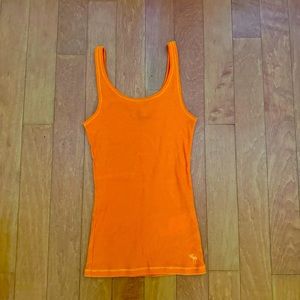 Abercrombie and Fitch orange full length tank top size XL kids, size XS adults